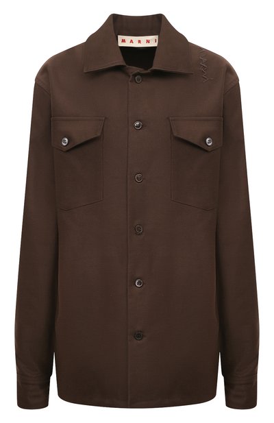 Женская атласная рубашка MARNI, арт. CUMU0310S1/TCY36