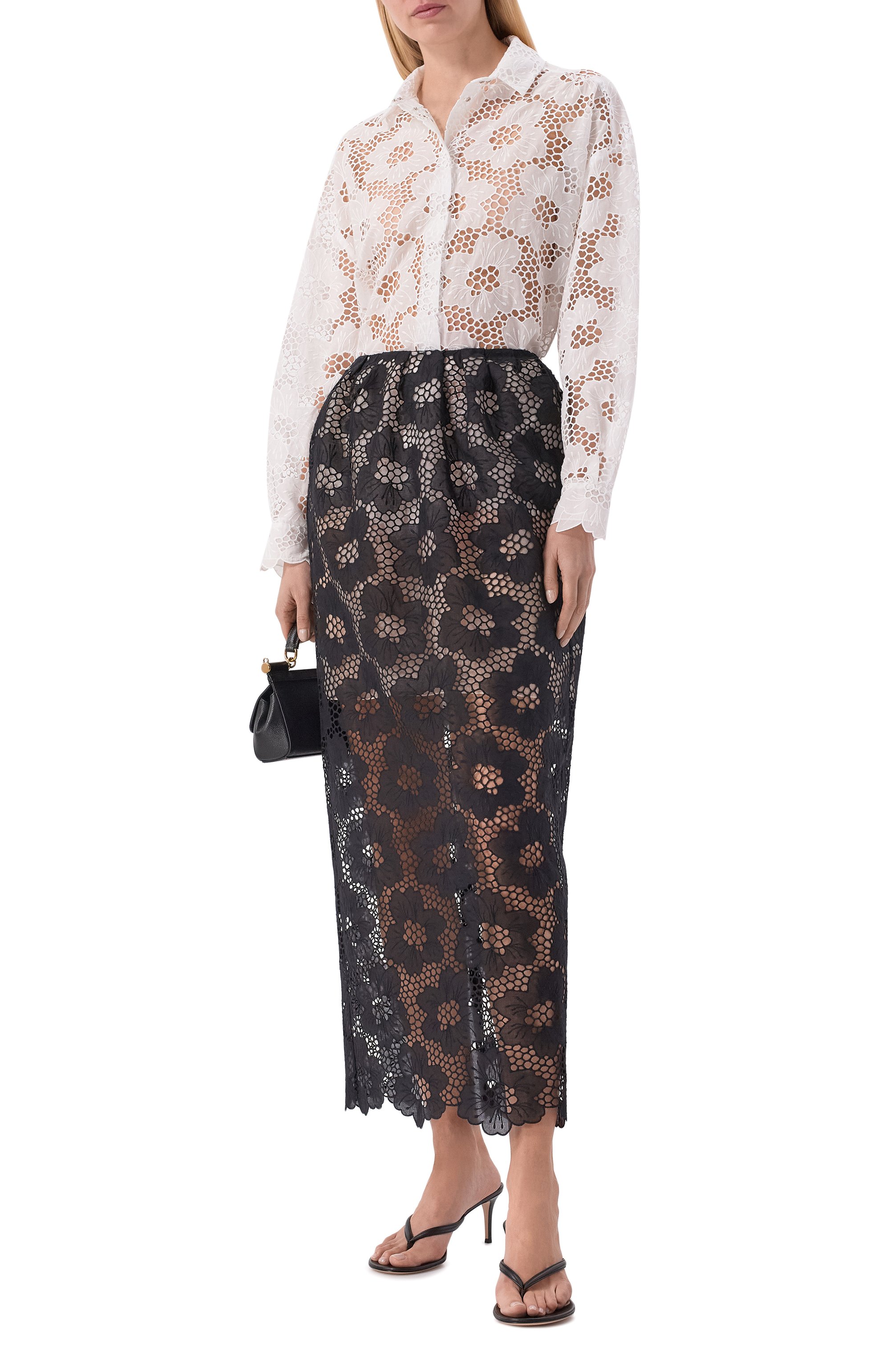 Хлопковая юбка VIKA GAZINSKAYA, арт. SS26-18221, фото 2