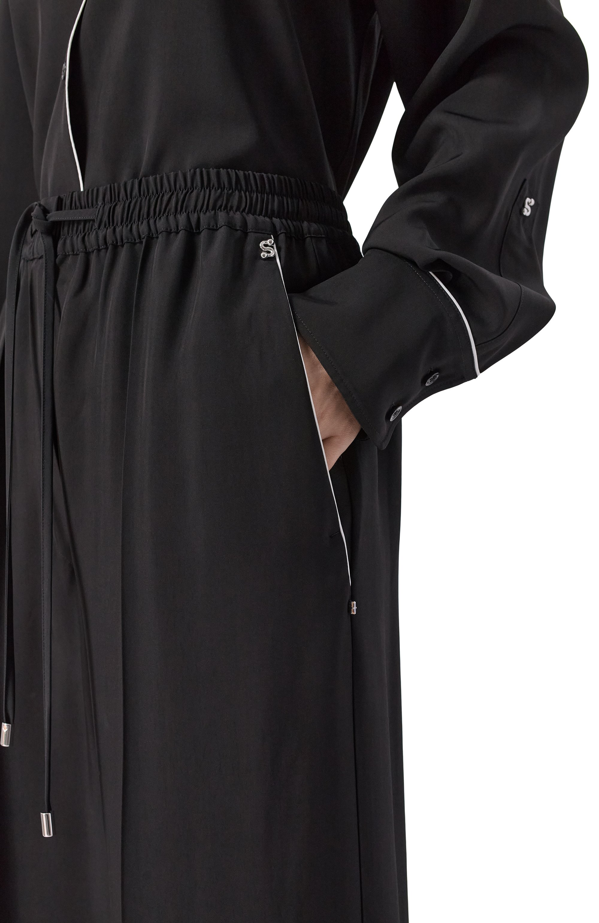 Брюки из вискозы SPORTMAX, арт. SPXRIVETT0, фото 5