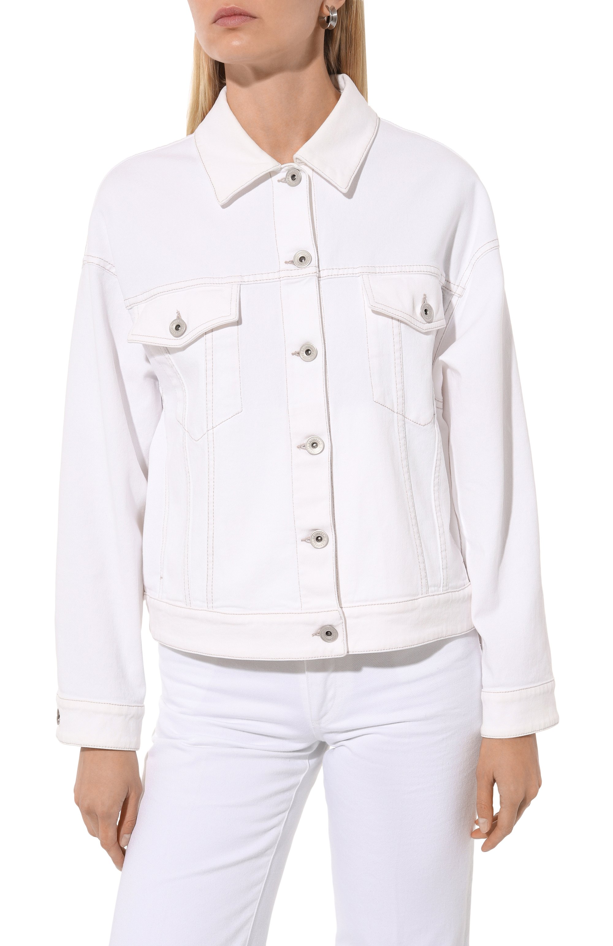 Джинсовая куртка BRUNELLO CUCINELLI, арт. MB0572989, фото 3