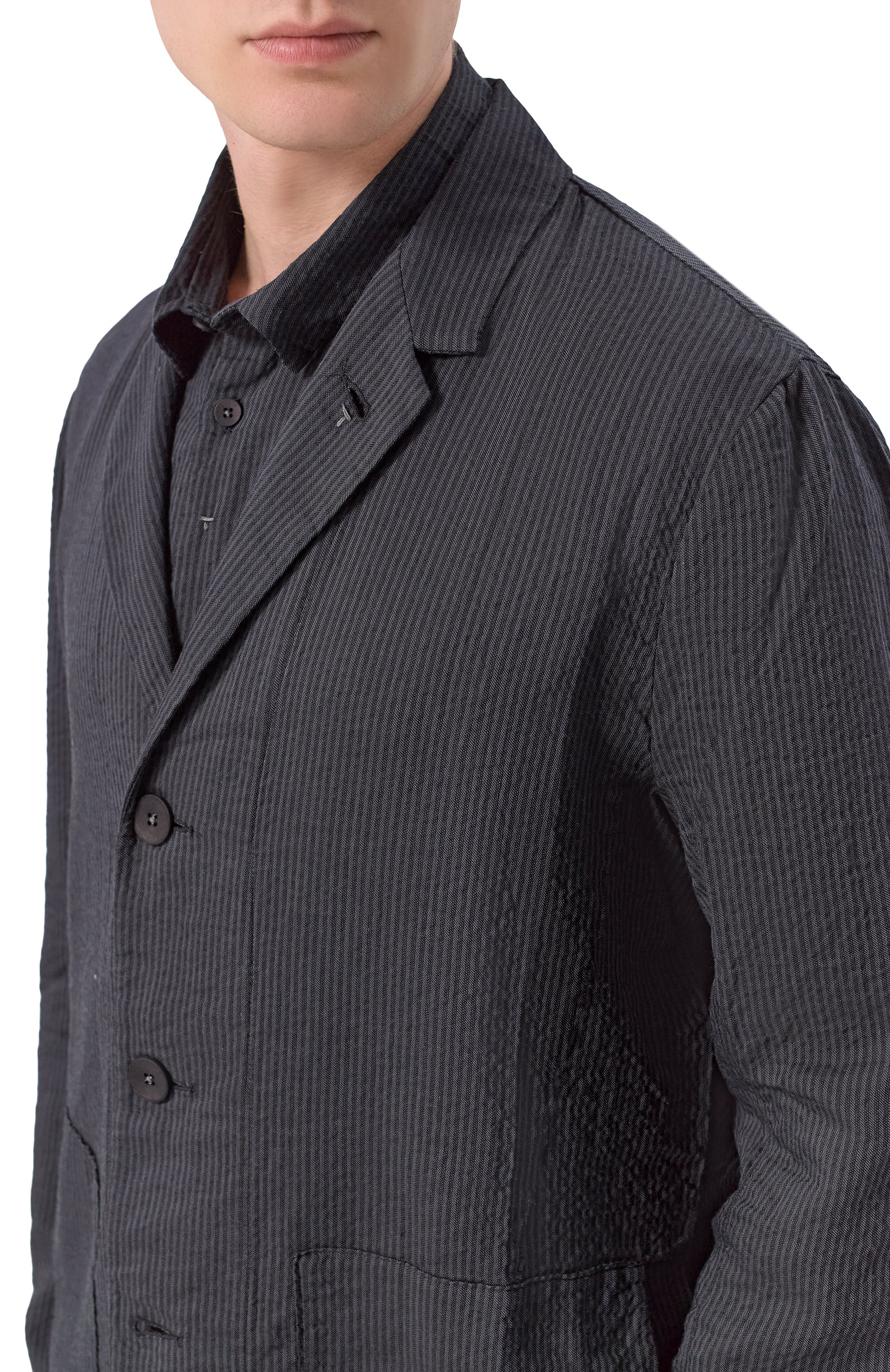 Пиджак из хлопка и льна TRANSIT, арт. CFUTRCW322, фото 5