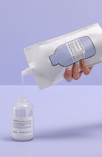 Женский рефил шампуня для разглаживания волос love smoothing (500ml) DAVINES, арт. 75653