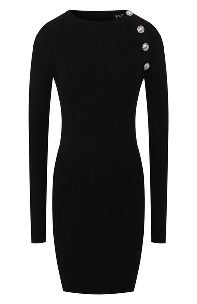 Женское шерстяное платье BALMAIN, арт. SF26263/K488