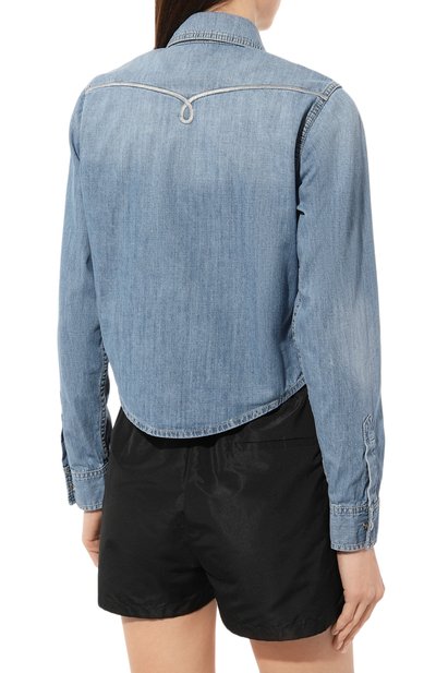 Джинсовая рубашка PINKO, арт. 100201-A0FP, фото 4