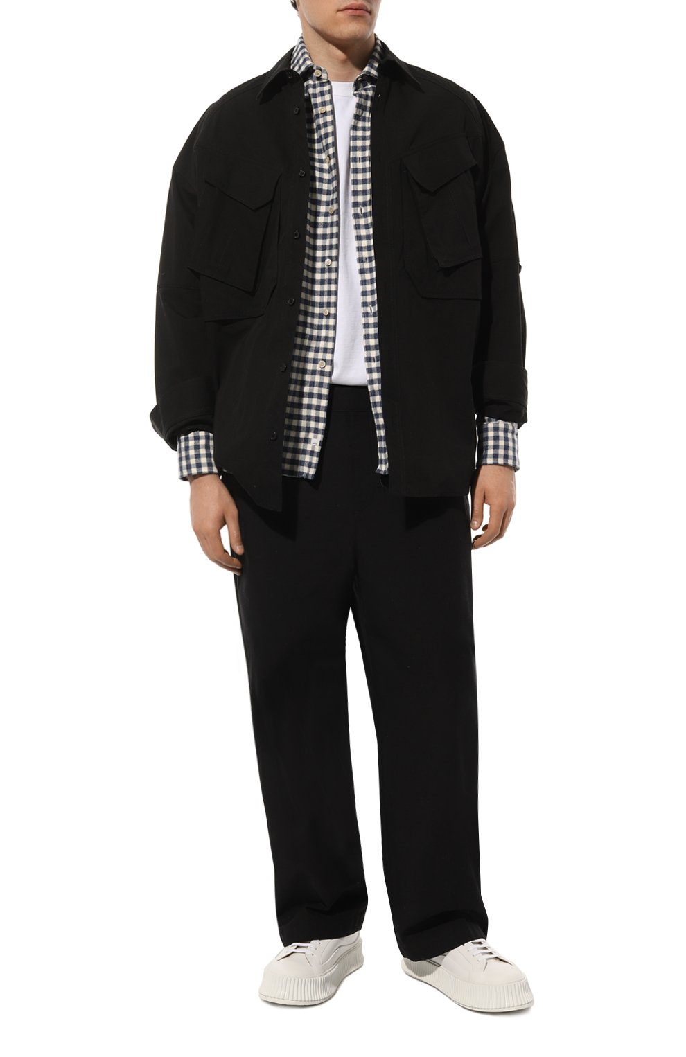 Хлопковая рубашка ANDREA CAMPAGNA синего цвета по цене 35050 руб., арт. NEW REGENT/C7116, фото 2 Хлопковая рубашка ANDREA CAMPAGNA, арт. NEW REGENT/C7116, фото 2