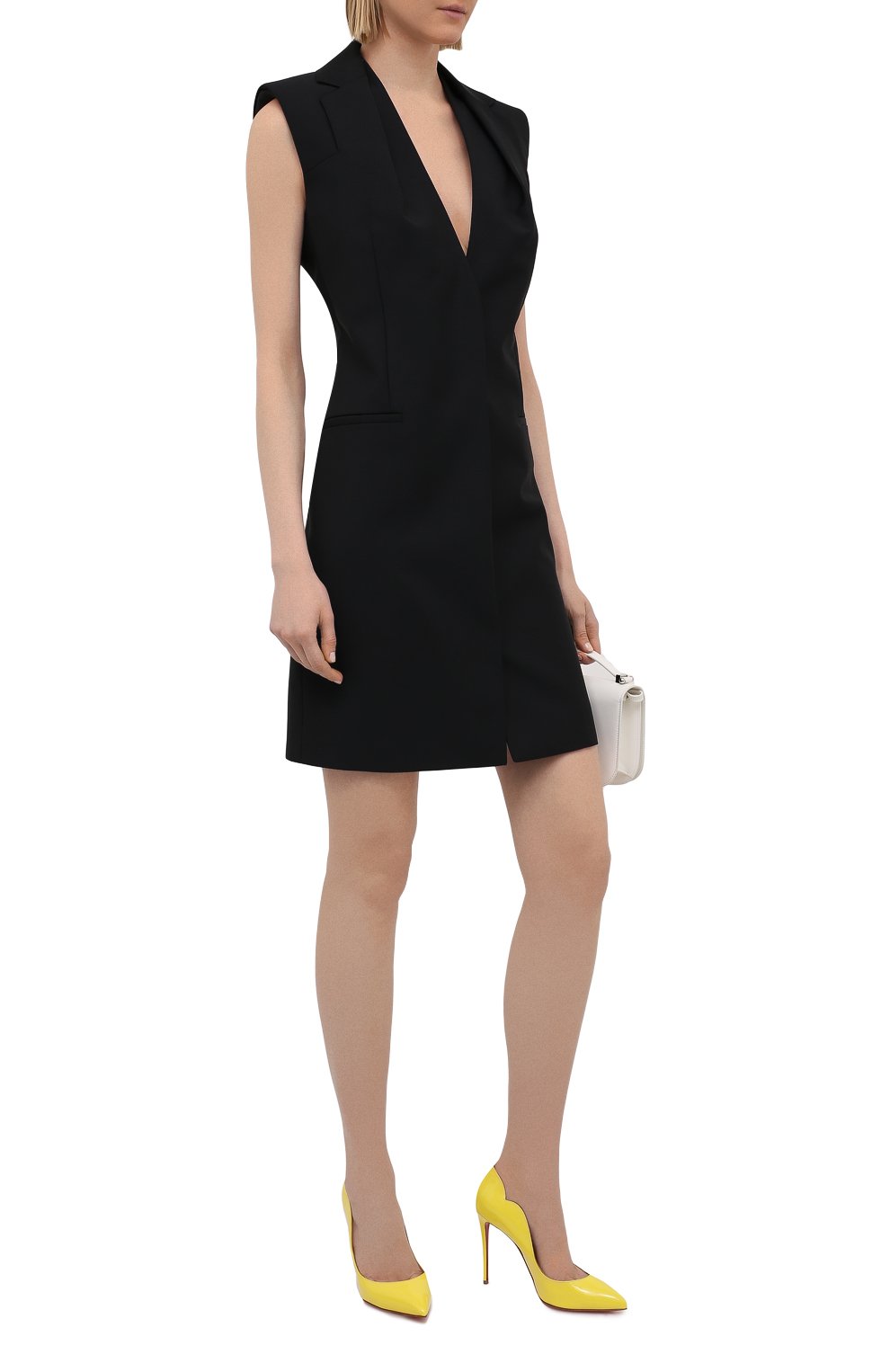 Кожаные туфли hot chick 100 CHRISTIAN LOUBOUTIN, арт. 1190911/H0T CHICK 100, фото 2