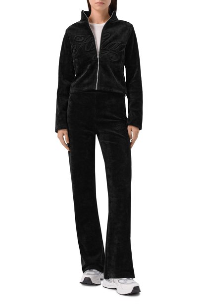 Бархатная толстовка HUGO BLUE черного цвета по цене 13600 руб., арт. 50549486, фото 2 Бархатная толстовка HUGO BLUE, арт. 50549486, фото 2