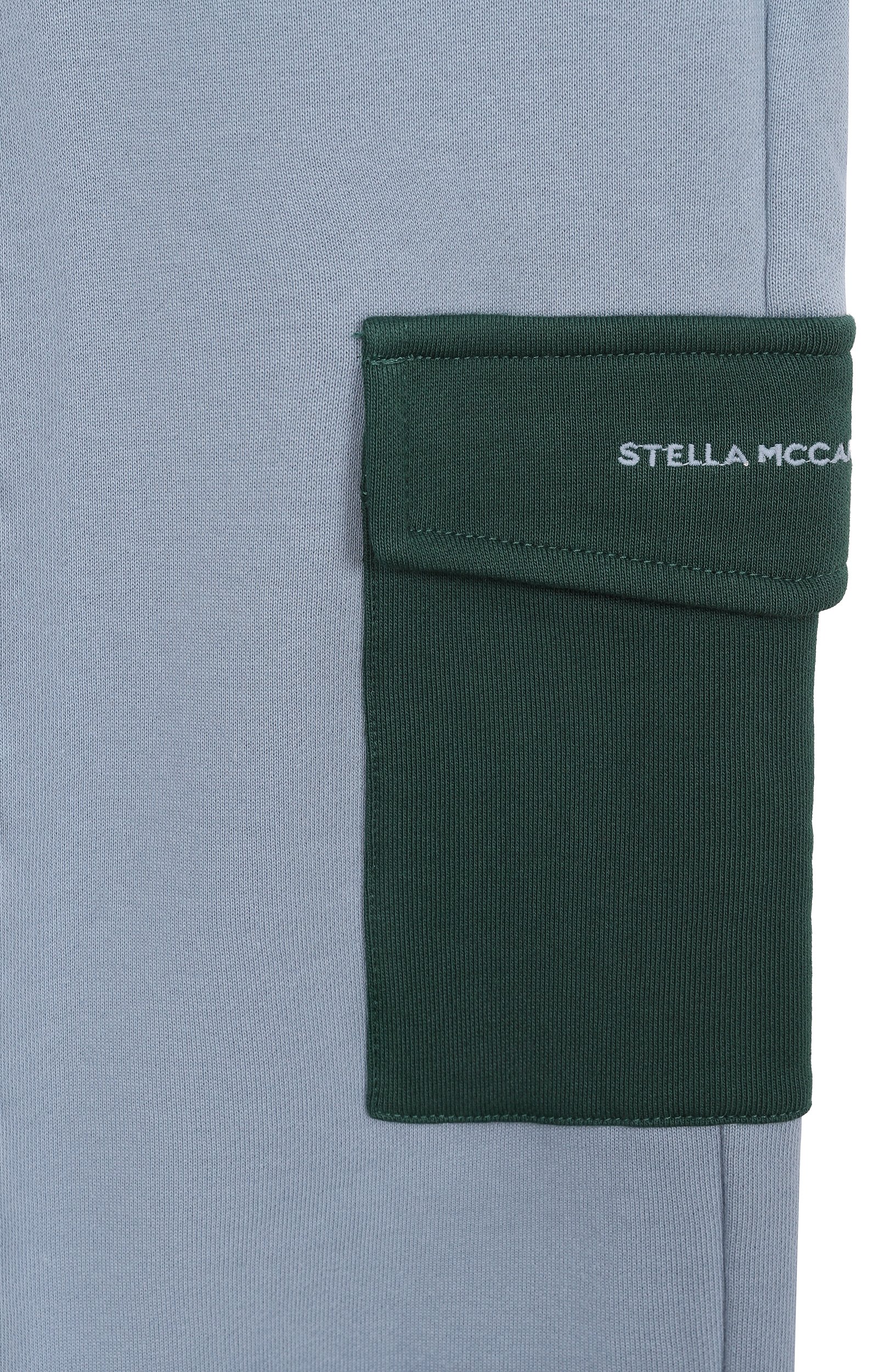 Хлопковые джоггеры STELLA MCCARTNEY, арт. TZ6H90, фото 3
