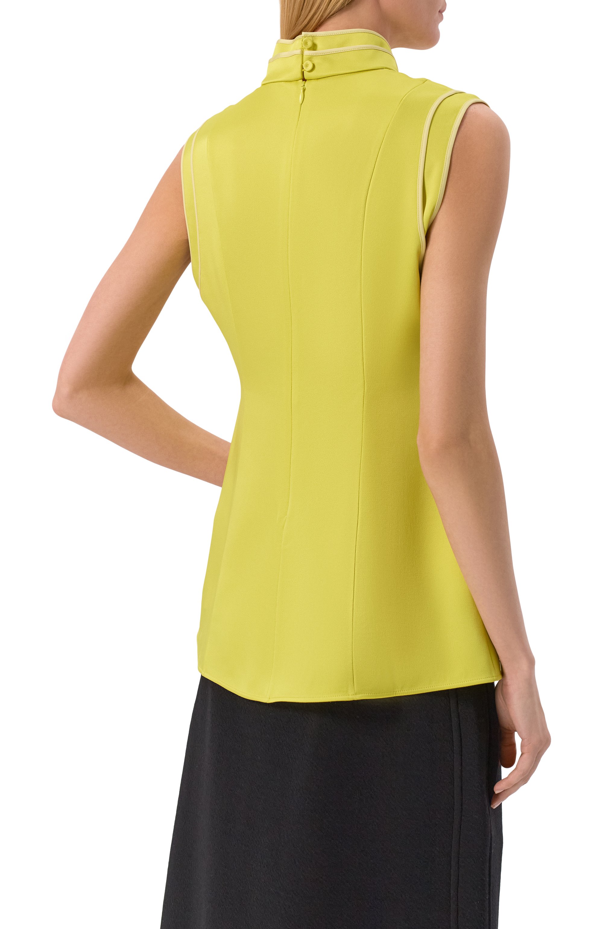 Атласный топ JIL SANDER, арт. J02NC0288/J76018, фото 4