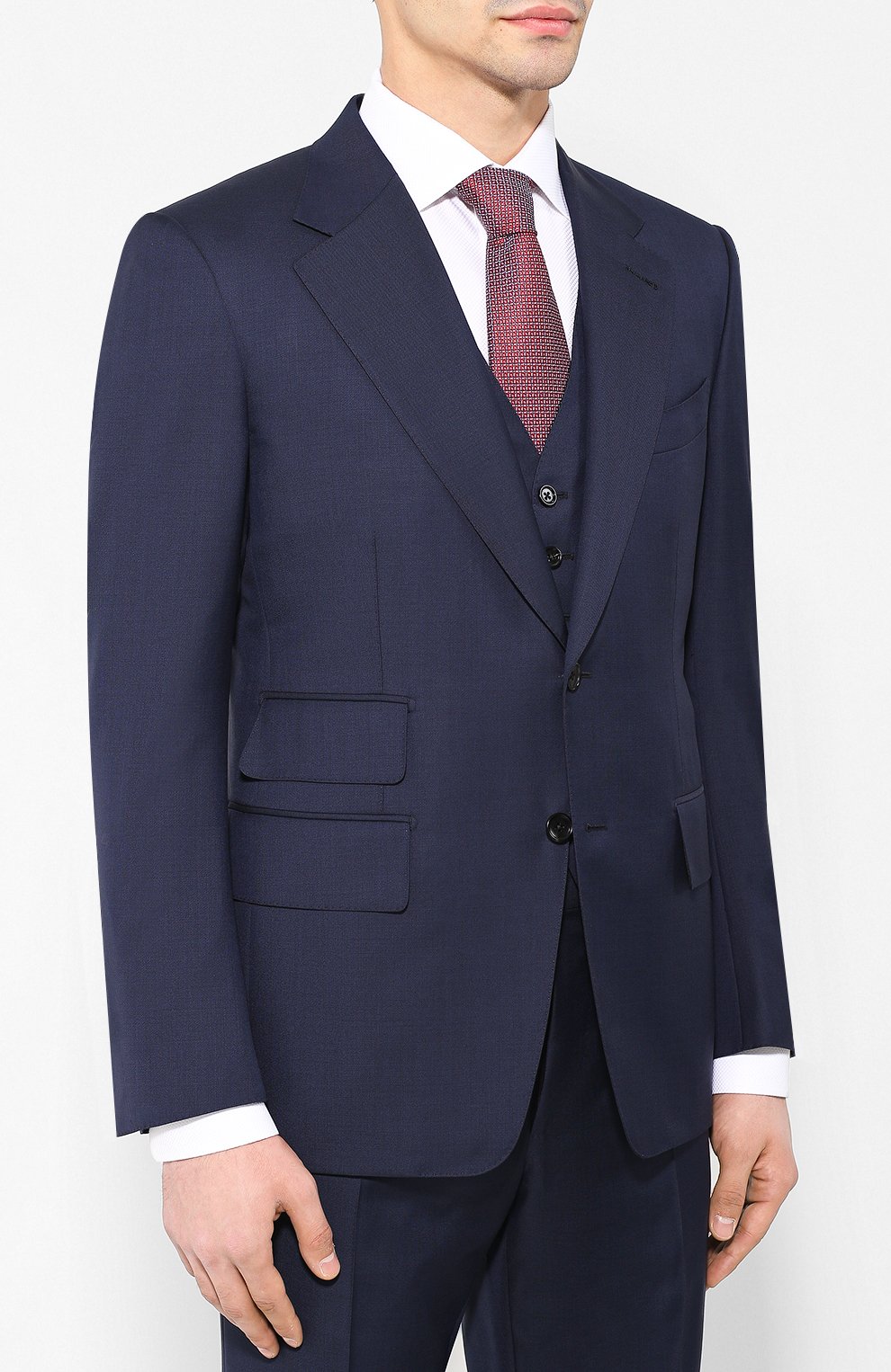 Шерстяной костюм-тройка TOM FORD, арт. 522R02/31AA43, фото 2