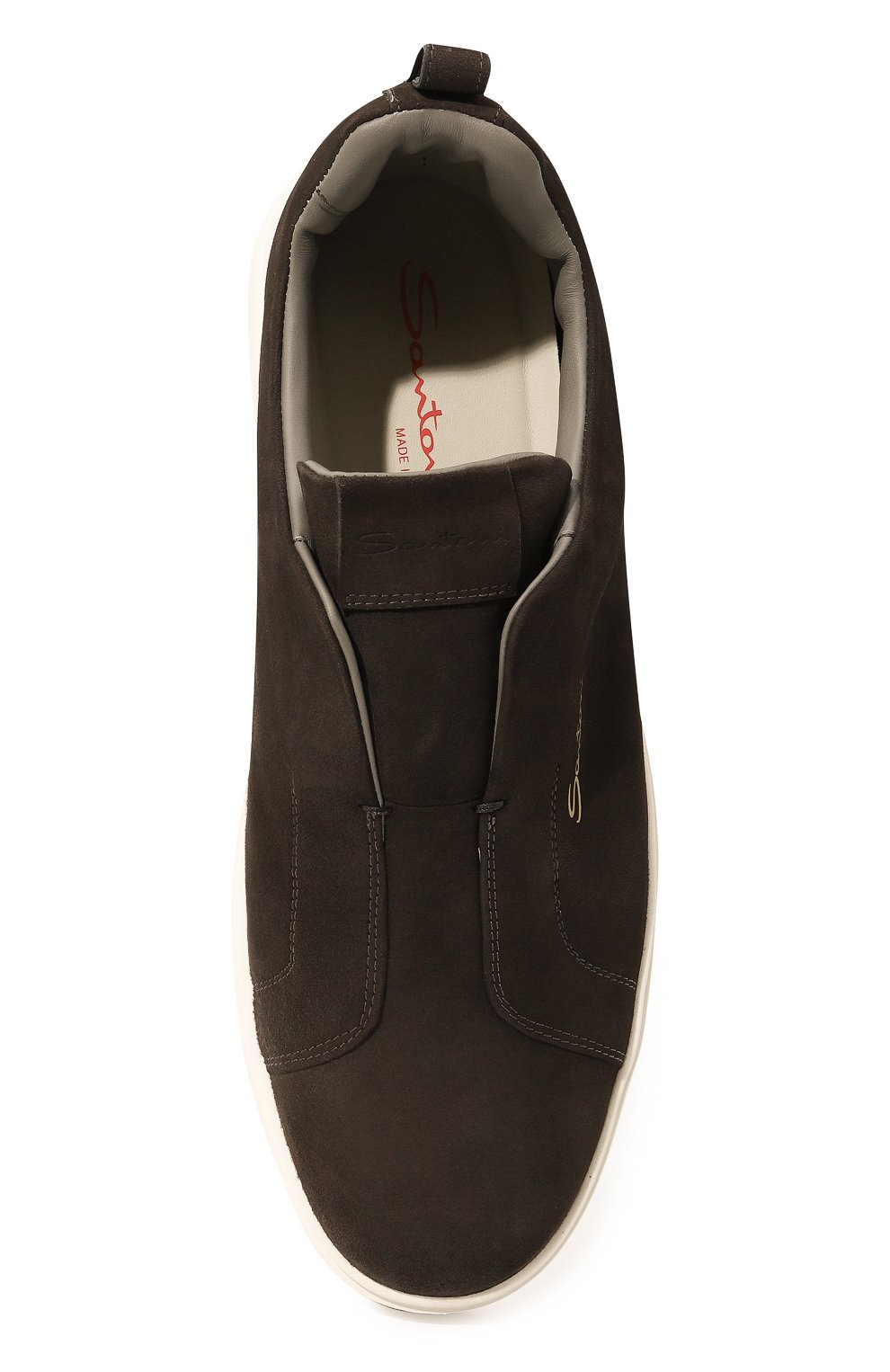 Замшевые кеды cleanic SANTONI, арт. MBCG21879BARTSR7, фото 6