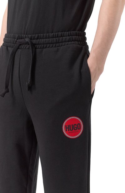 Хлопковые джоггеры HUGO, арт. 50530656, фото 5