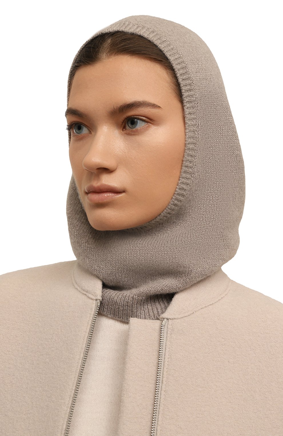 Кашемировая балаклава FTC бежевого цвета по цене 18850 руб., арт. 960-0770, фото 2 Кашемировая балаклава FTC, арт. 960-0770, фото 2