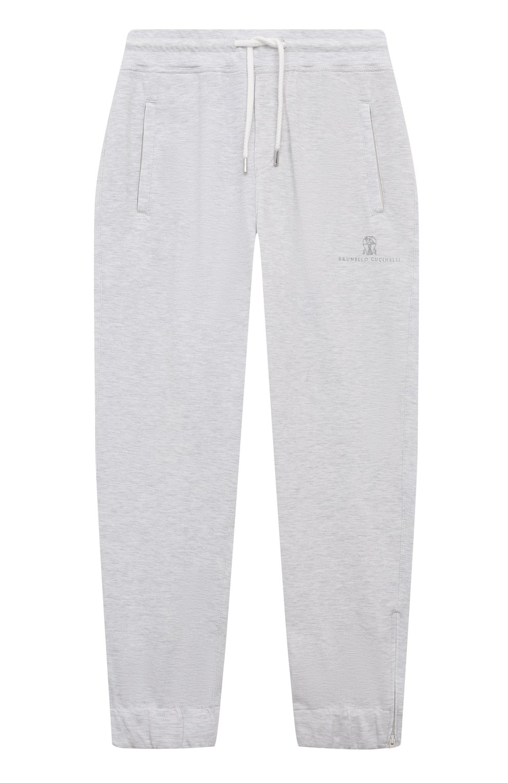 Хлопковые джоггеры BRUNELLO CUCINELLI, арт. BE854E345C, фото 1