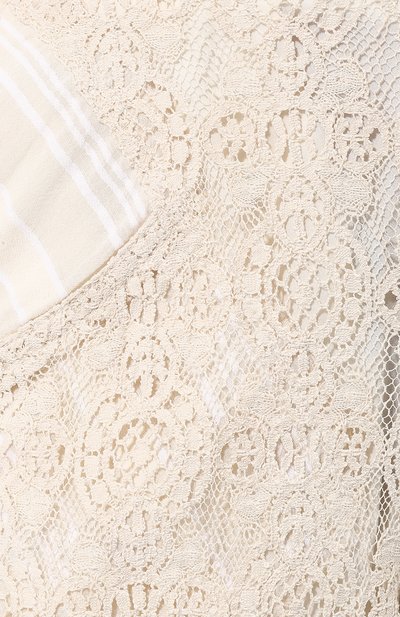 Хлопковые брюки PHILOSOPHY DI LORENZO SERAFINI белого цвета по цене 79200 руб., арт. A0328/2120, фото 5 Хлопковые брюки PHILOSOPHY DI LORENZO SERAFINI, арт. A0328/2120, фото 5