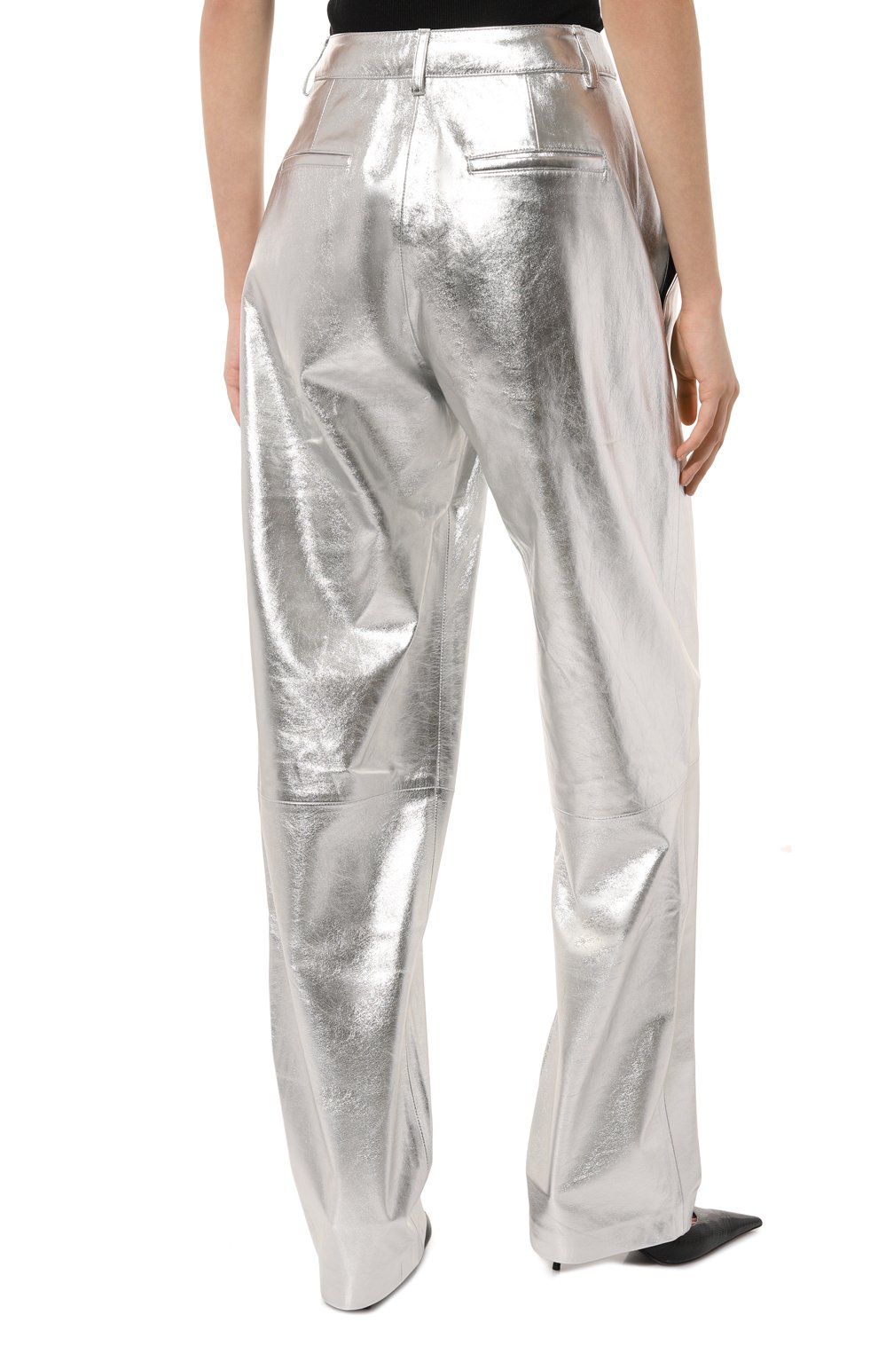 Кожаные брюки MAINLESS, арт. PT22–01–02–SL, фото 4