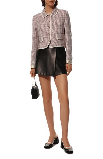 Жакет из шерсти и хлопка MIU MIU, арт. MH1606-6J1-F0E18, фото 2