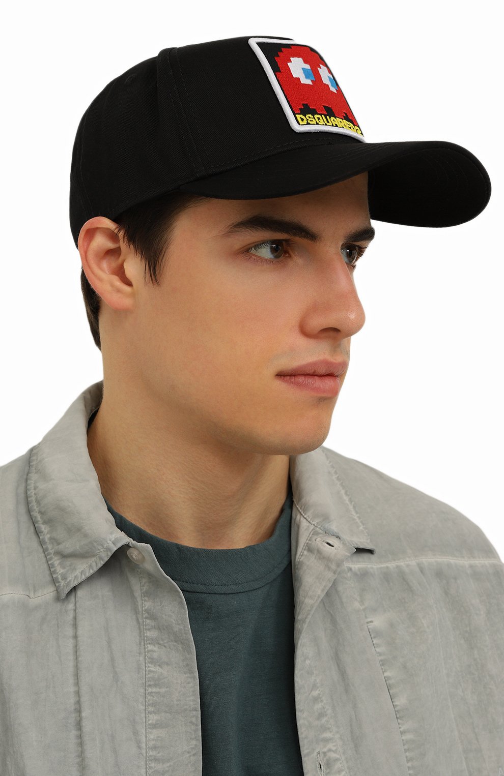 Хлопковая бейсболка dsquared2 x pac-man™ DSQUARED2, арт. BCM0751/05C00001, фото 2