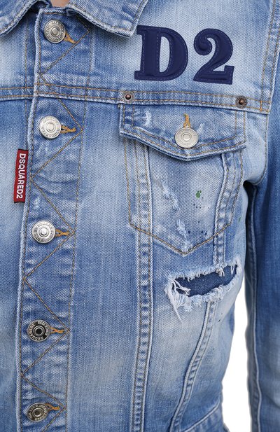 Джинсовая куртка DSQUARED2, арт. S75AM0825/S30342, фото 5