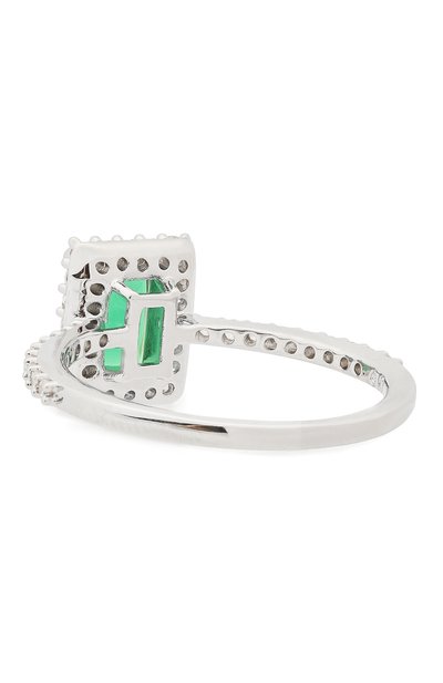 Кольцо angelic rectangular SWAROVSKI серебряного цвета по цене 8480 руб., арт. 5559835, фото 2 Кольцо angelic rectangular SWAROVSKI, арт. 5559835, фото 2