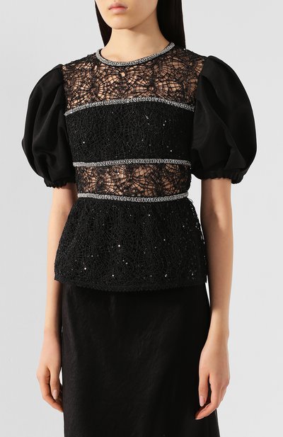 Кружевной топ SELF-PORTRAIT, арт. RS20-133, фото 3