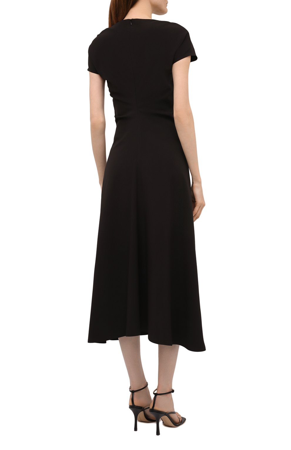 Платье LOW CLASSIC черного цвета по цене 20650 руб., арт. L0W21SS_DR04BK, фото 4 Платье LOW CLASSIC, арт. L0W21SS_DR04BK, фото 4