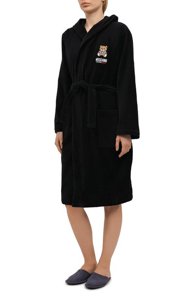Хлопковый халат MOSCHINO, арт. A7301/9040, фото 3