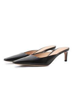 Кожаные мюли lindsay GIANVITO ROSSI, арт. G93039.55RIC.T0KNER0, фото 1