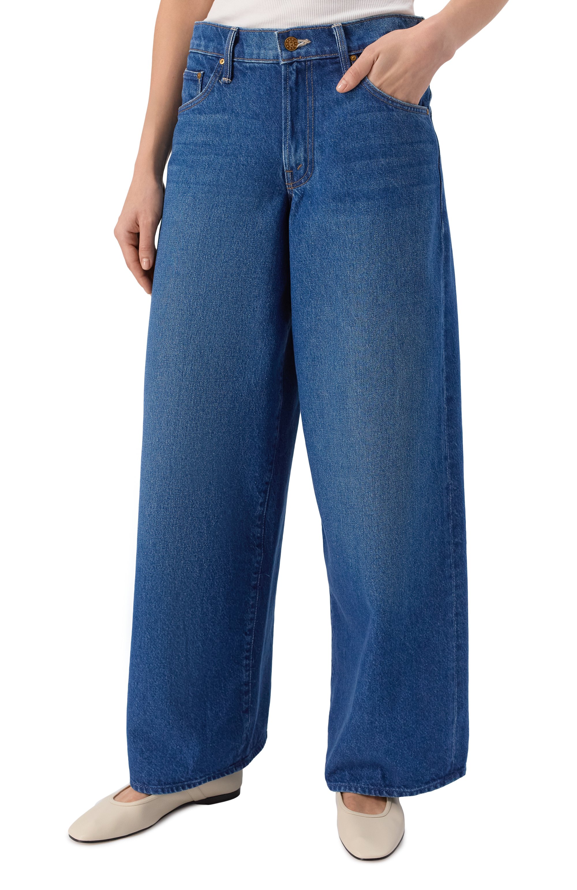 Джинсы the rigatoni sneak MOTHER, арт. 11518-1321, фото 3