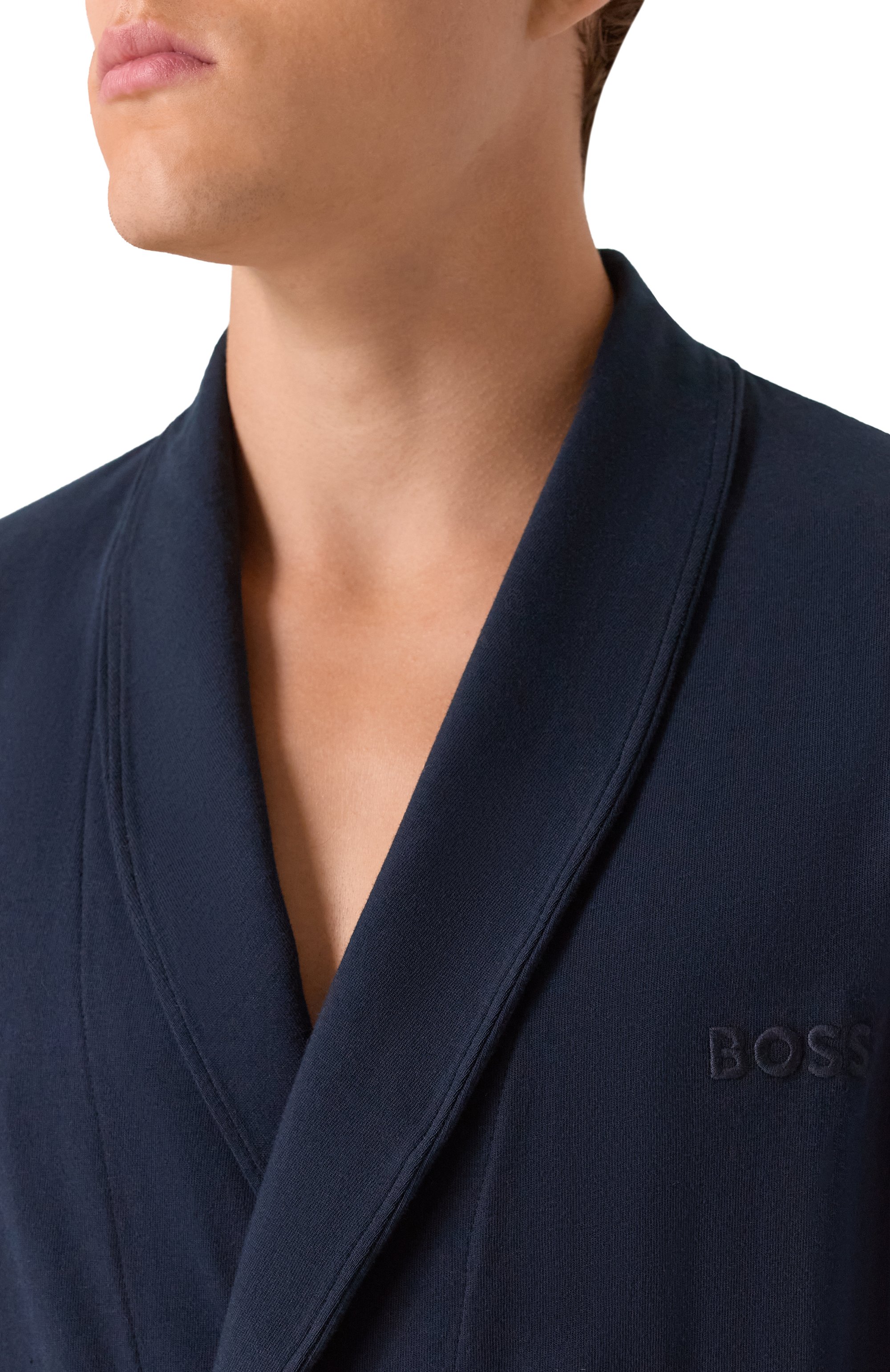 Хлопковый халат BOSS, арт. 50545943, фото 5