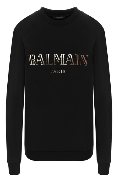 Женский хлопковый пуловер BALMAIN, арт. RF13735/I044