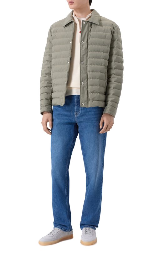 Замшевые кеды Levante H`D`S`N Baracco LEVANTE.S.18*/SUEDE Серый  LEVANTE.S.18*/SUEDE Фото 2