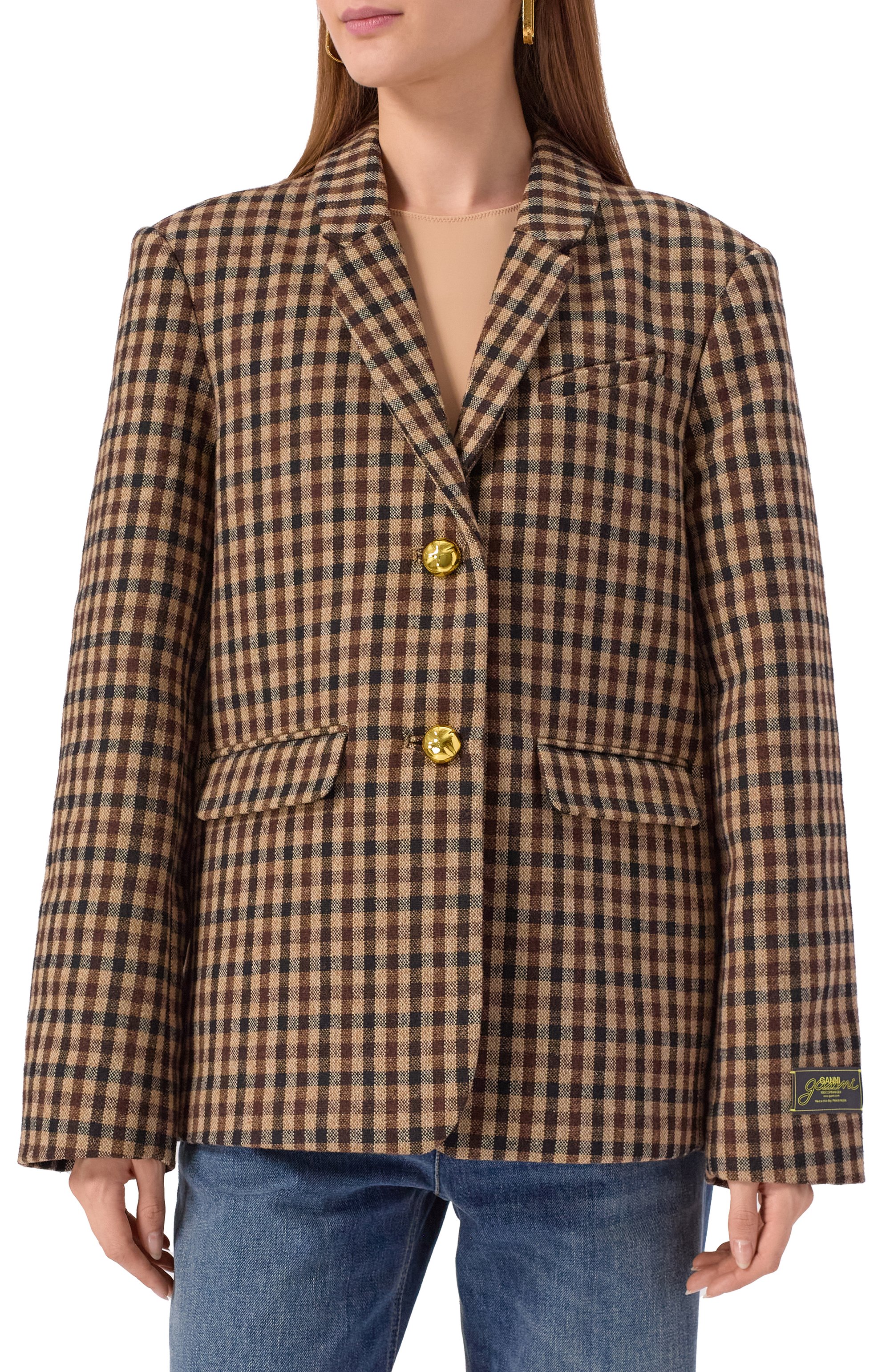 Жакет GANNI, арт. W0426, фото 3