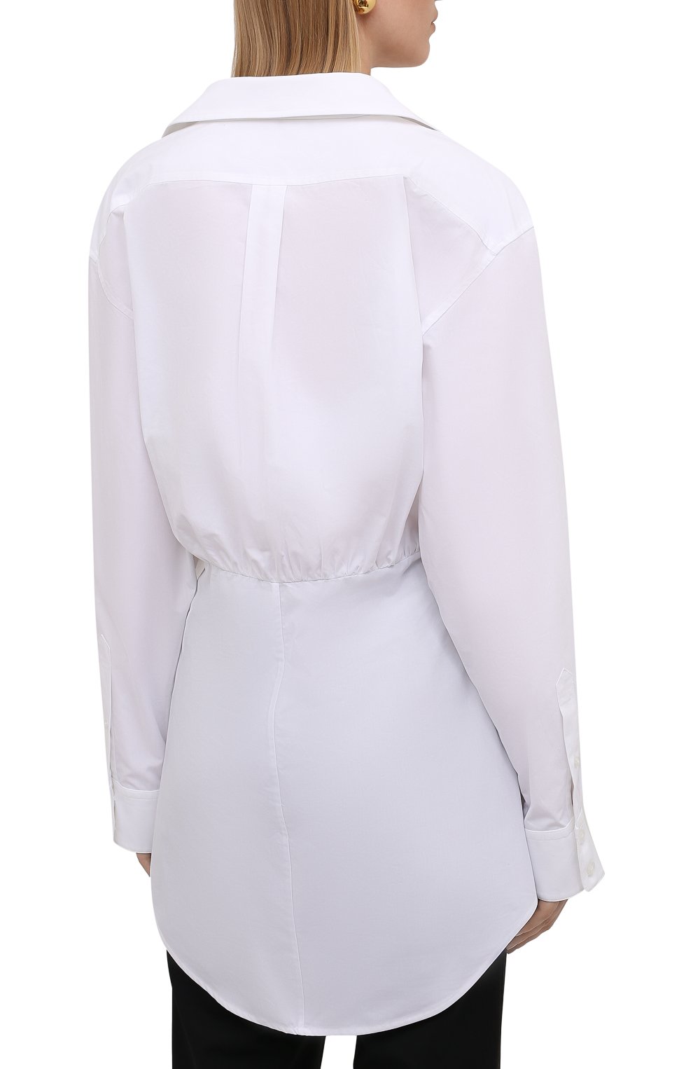 Хлопковая рубашка ALEXANDERWANG.T, арт. 4WC3211260, фото 4