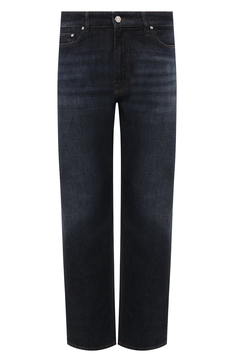 Джинсы wide fit ZILLI темно-синего цвета по цене 99500 руб., арт. JPJ006M010340003C, фото 1 Джинсы wide fit ZILLI, арт. JPJ006M010340003C, фото 1