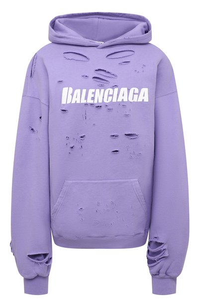 Женский хлопковое худи BALENCIAGA, арт. 659403/TKVB6