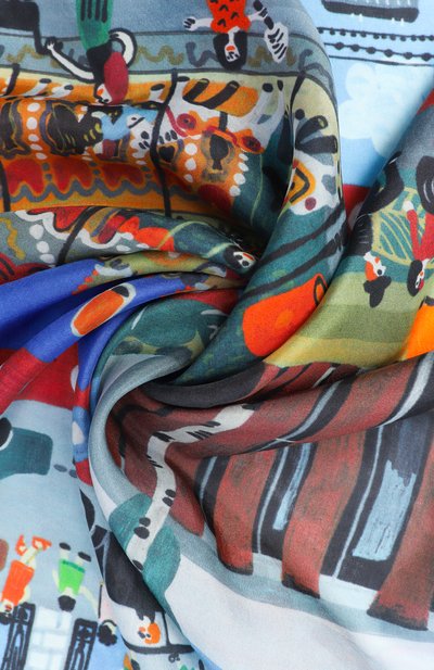 Шелковый платок парк горького GOURJI, арт. 91148137/4461, фото 3