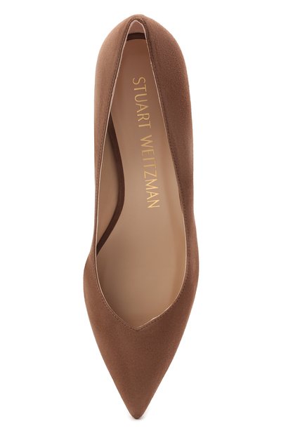 Замшевые туфли anny STUART WEITZMAN, арт. S0584, фото 5