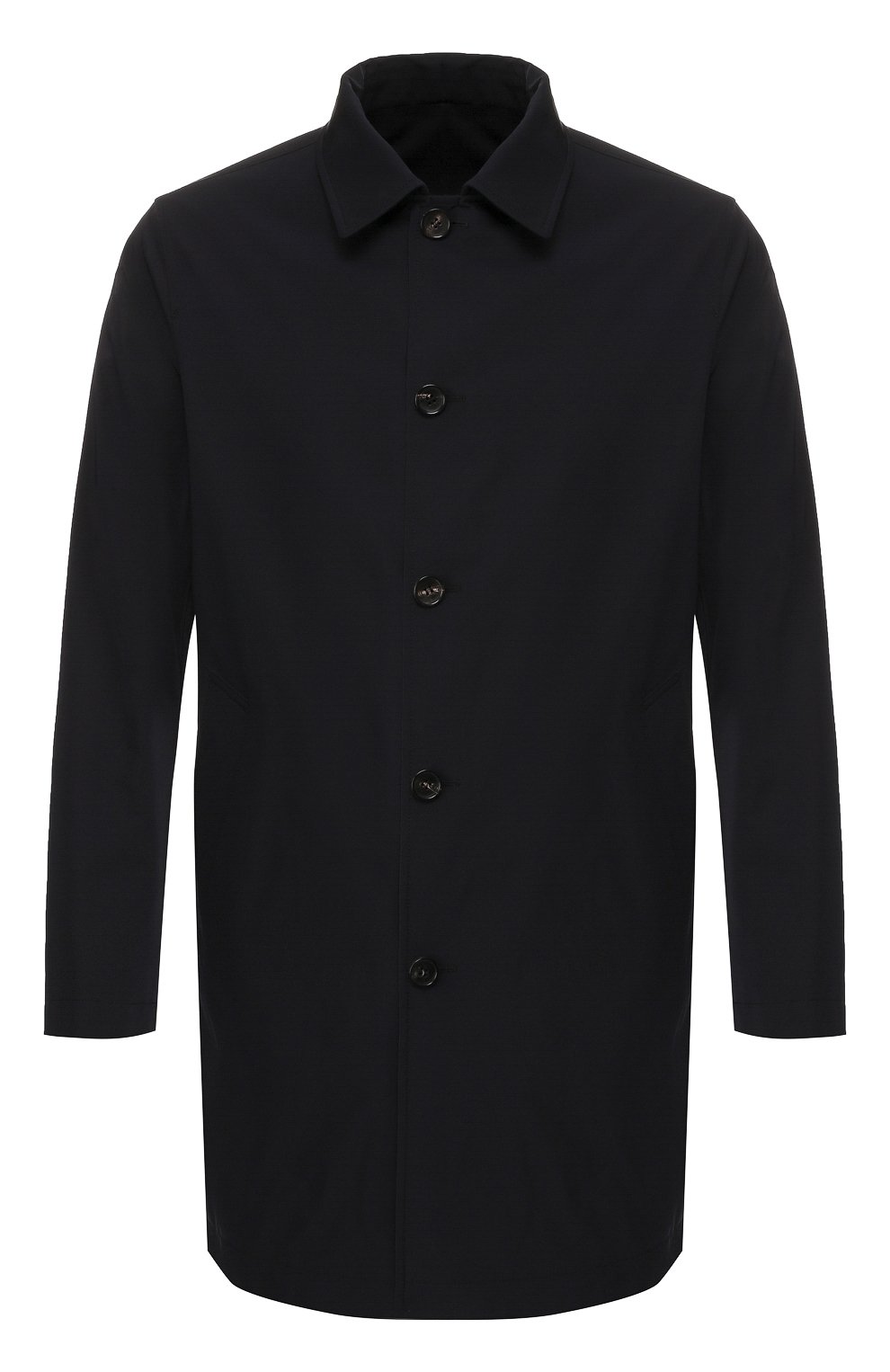 Плащ ZEGNA темно-синего цвета по цене 267000 руб., арт. UTT30/T308, фото 1 Плащ ZEGNA, арт. UTT30/T308, фото 1