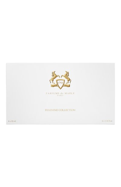 Набор для путешествий (6x10ml) PARFUMS DE MARLY бесцветного цвета по цене 15000 руб., арт. 3700578599711, фото 2 Набор для путешествий (6x10ml) PARFUMS DE MARLY, арт. 3700578599711, фото 2