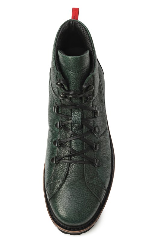 Кожаные ботинки Kiton USSA175N0012615 Зелёный  USSA175N0012615 Фото 6
