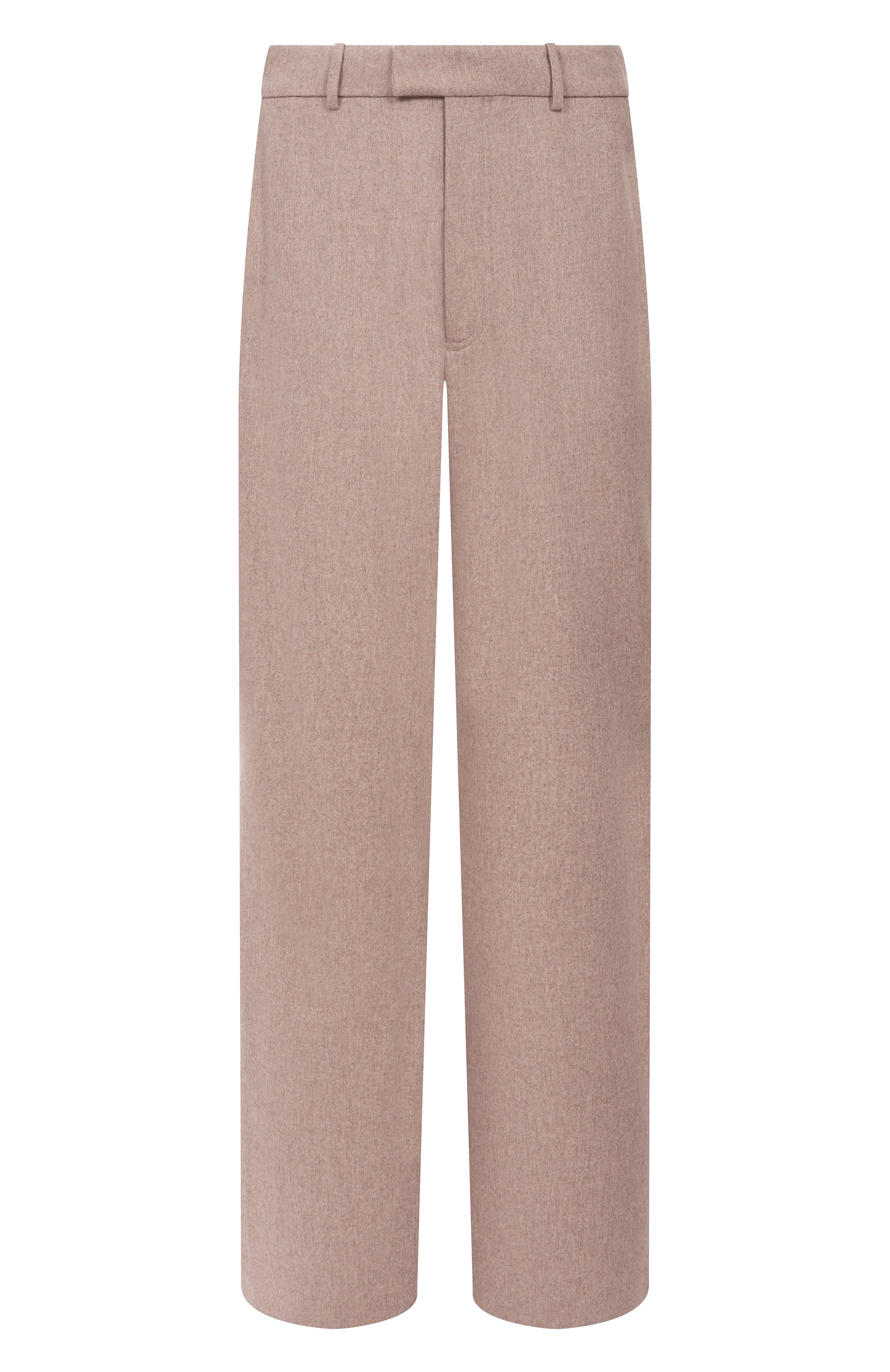 Кашемировые брюки MVST бежевого цвета по цене 243500 руб., арт. M25.1PM.T009, фото 1 Кашемировые брюки MVST, арт. M25.1PM.T009, фото 1