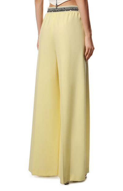 Шерстяные брюки STELLA MCCARTNEY желтого цвета по цене 85150 руб., арт. 604218/SSA36, фото 4 Шерстяные брюки STELLA MCCARTNEY, арт. 604218/SSA36, фото 4