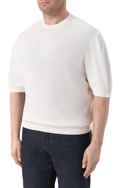 Хлопковый джемпер CORTIGIANI, арт. 4AS120, фото 3