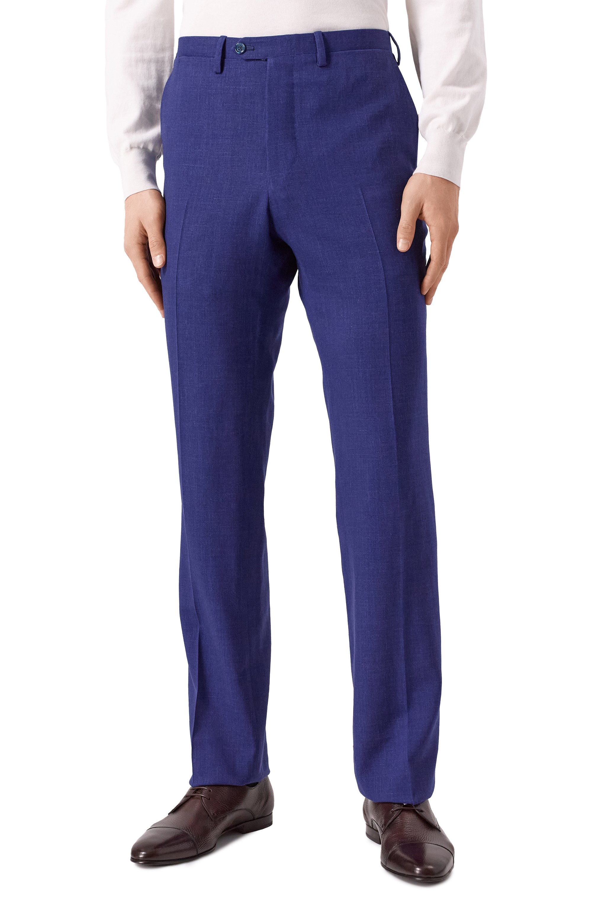 Костюм из кашемира и шелка KITON темно-синего цвета по цене 1410000 руб., арт. UA81K0652E01, фото 6 Костюм из кашемира и шелка KITON, арт. UA81K0652E01, фото 6