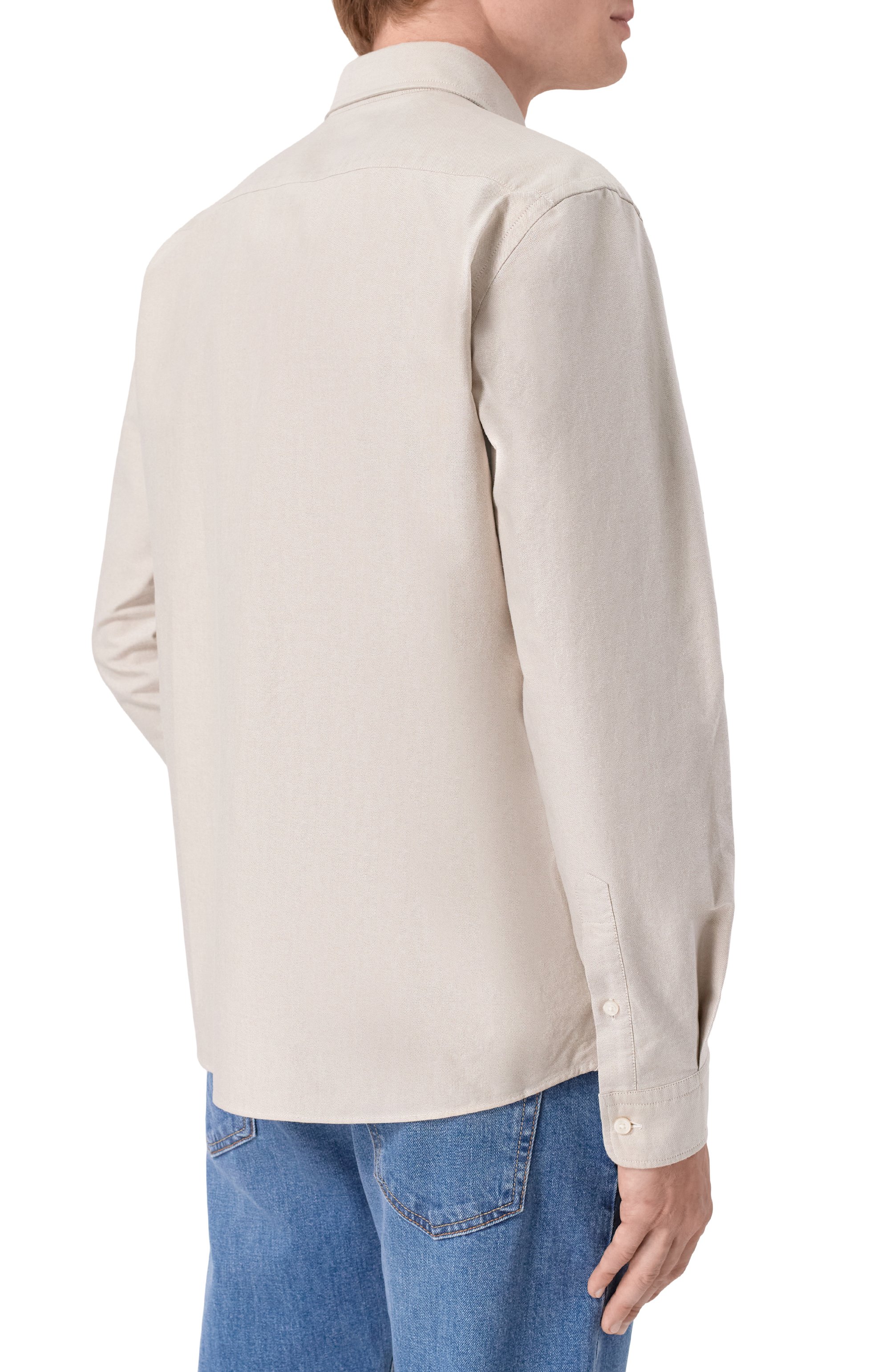 Хлопковая рубашка BOSS, арт. 50555944, фото 4