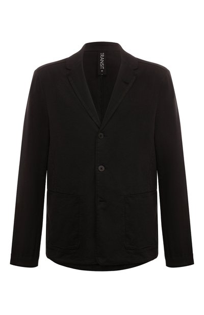 Мужской пиджак из хлопка и льна TRANSIT, арт. CFUTRWC123