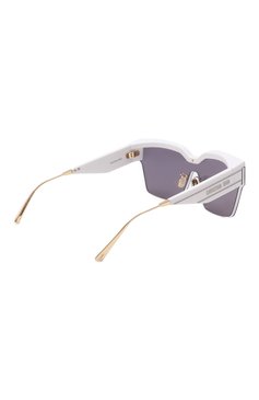 Женские солнцезащитные очки DIOR EYEWEAR белого цвета, арт. DI0RCLUB M4U 51A4 | Фото 4 (Региональные ограничения белый список (Axapta Mercury): Не проставлено; Нос: Не проставлено; Материал: Пластик, Металл; Тип очков: С/з; Очки форма: Квадратные, Маска; Оптика Гендер: оптика-женское)