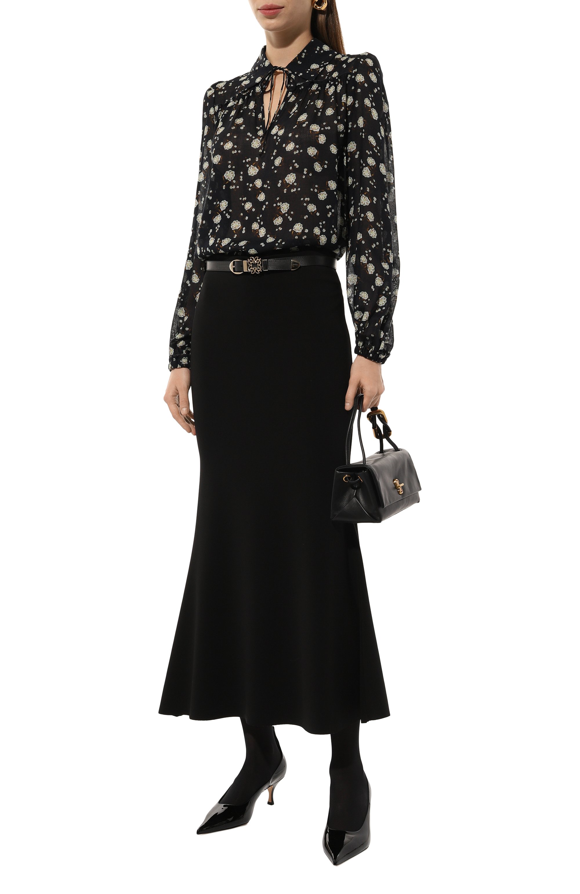 Блузка из вискозы и шерсти DOROTHEE SCHUMACHER, арт. 846406, фото 2