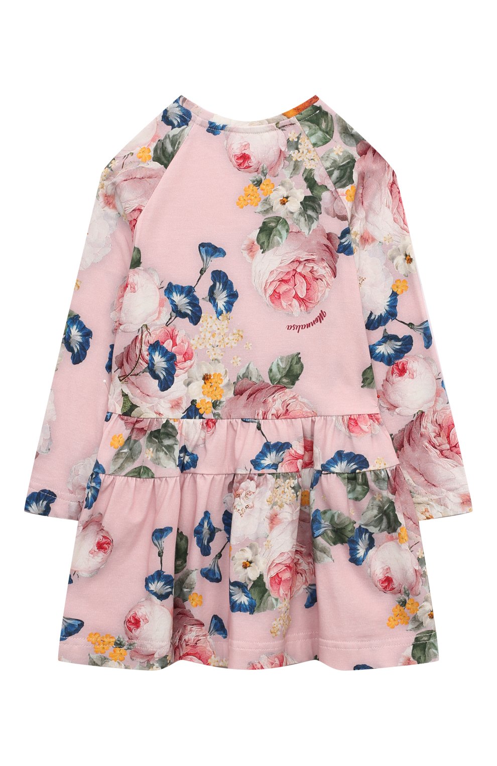 Хлопковое платье MONNALISA, арт. 11D911, фото 2